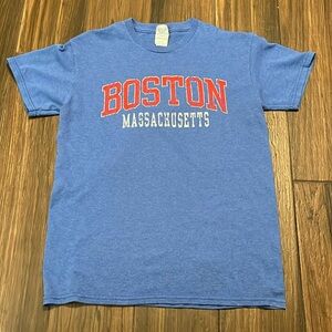 Boston‎ Massachusetts Light Blue Tee